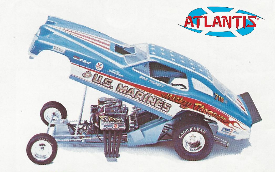 Atlantis 1/16 Mickey Thompson Marines Funny Car