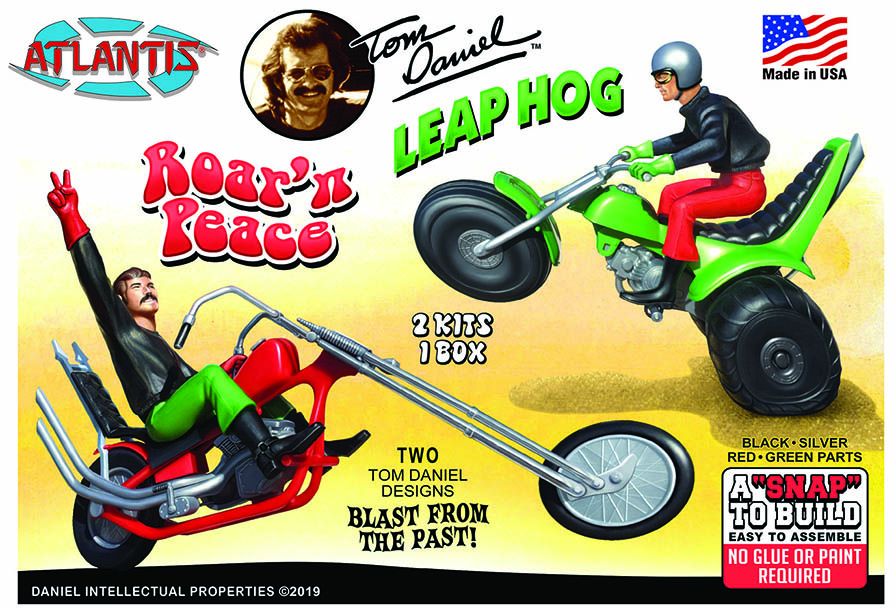 Atlantis Tom Daniel Roar' n Peace Leap Hog Snaps 2 Pack