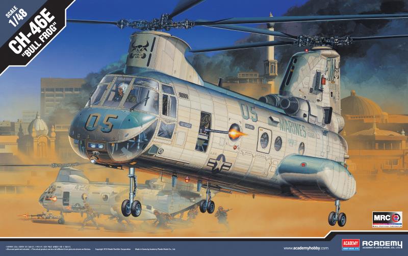 Academy 1/48 CH-46 BULL FROG