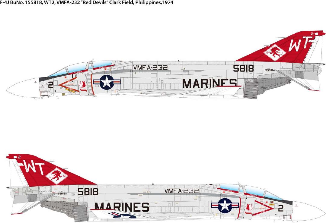 Academy 1/48 USMC F-4J "VMFA-333 Fighting Shamrocks"