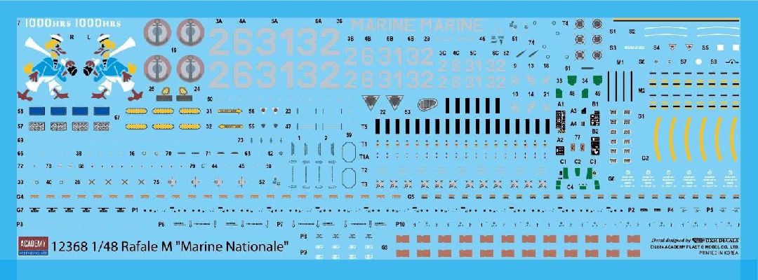 Academy 1/48 Rafale M "Marine Nationale"