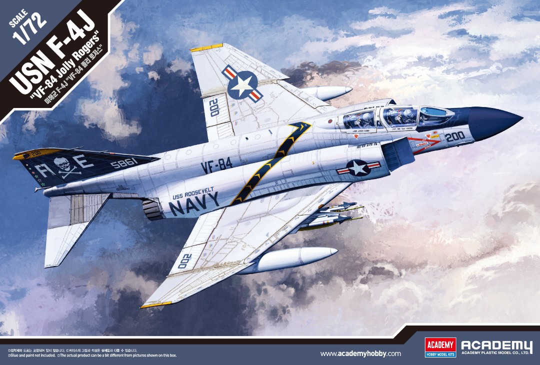 Academy 1/72 USN F-4J "VF-84 Jolly Rogers"