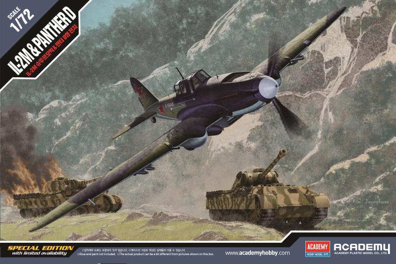 Academy 1/72 IL-2M & PANTHER D