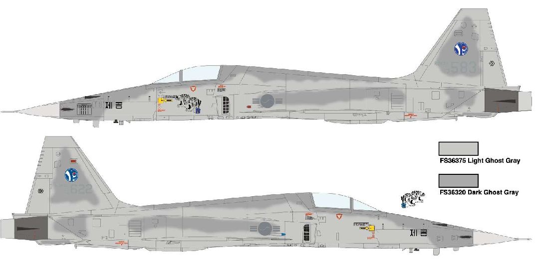 Academy 1/144 ROKAF KF-5E