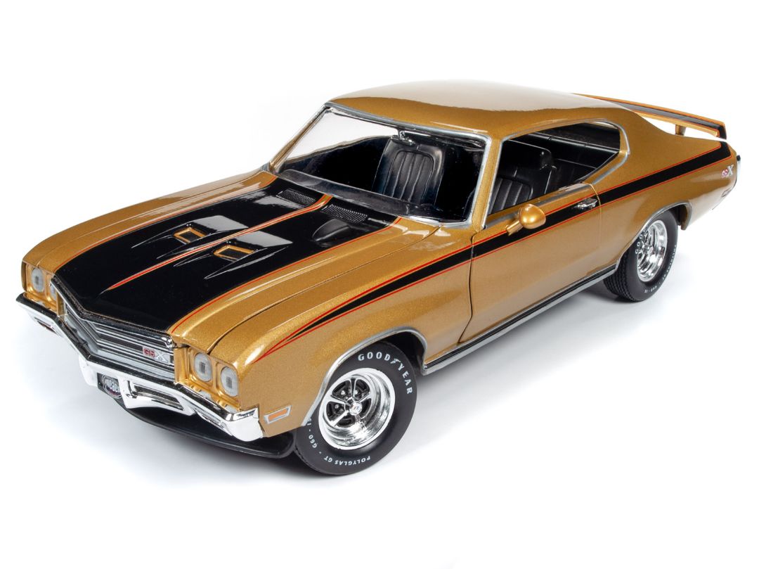 American Muscle 1/18 1971 Buick GSX Hardtop (MCACN) - Cortez Gold