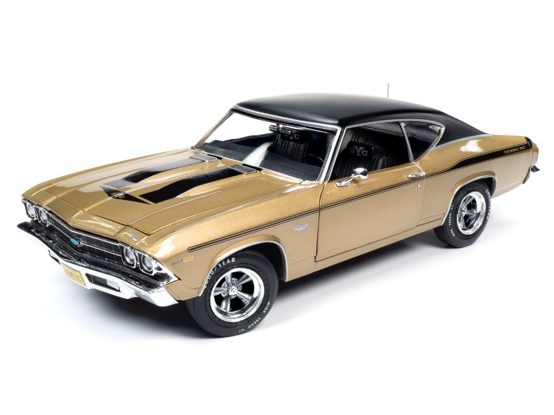 American Muscle 1969 Chevy Chevelle Hardtop Yenko - Olympic Gold