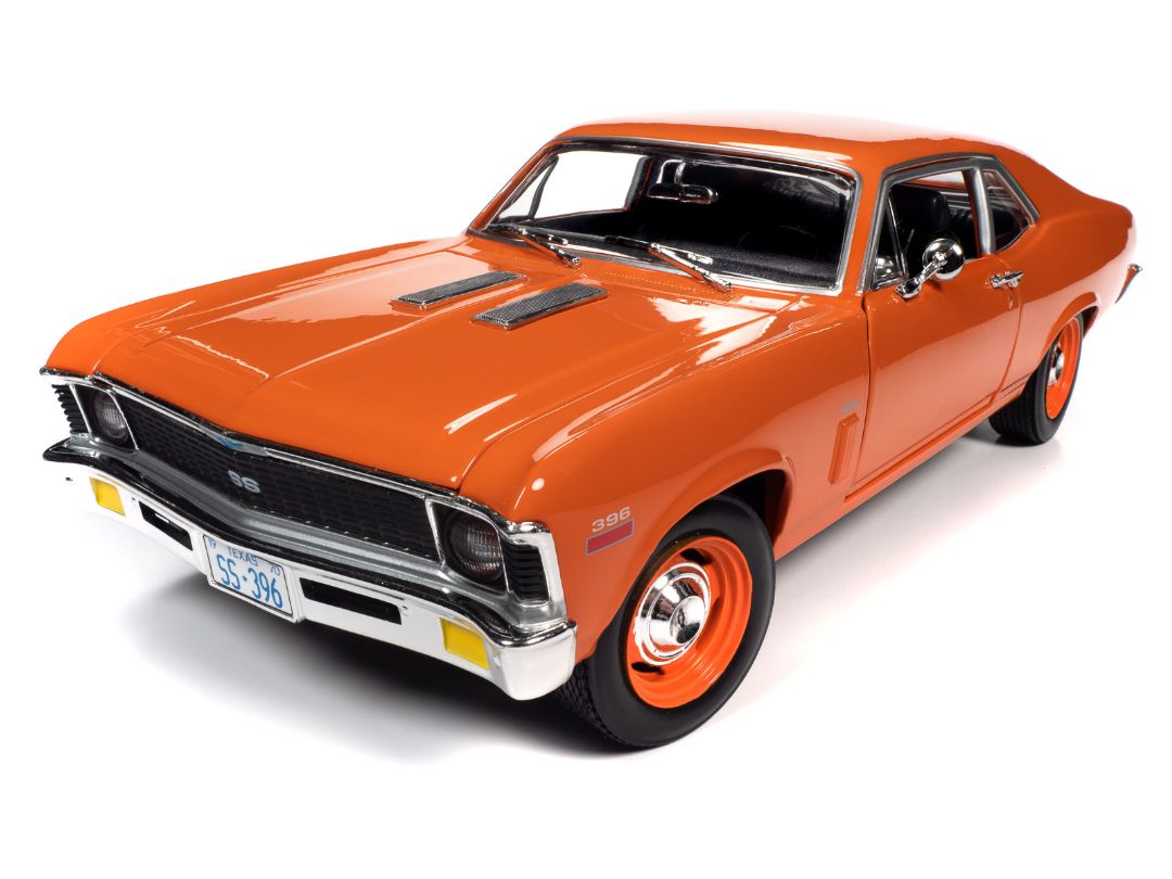 American Muscle 1/18 1970 Chevy Nova SS 396 - Hugger Orange