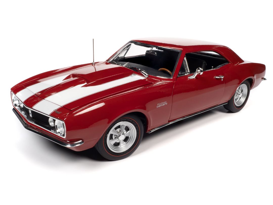 American Muscle 1/18 1967 Nickey Chevrolet Camaro Z/28 Hardtop (MCACN) - Bolero Red