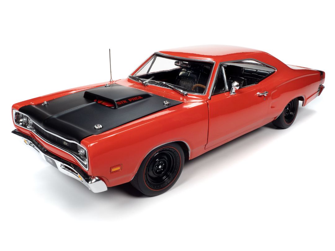 American Muscle 1/18 1969.5 Dodge Super Bee Hardtop (MCACN) - R4 Red