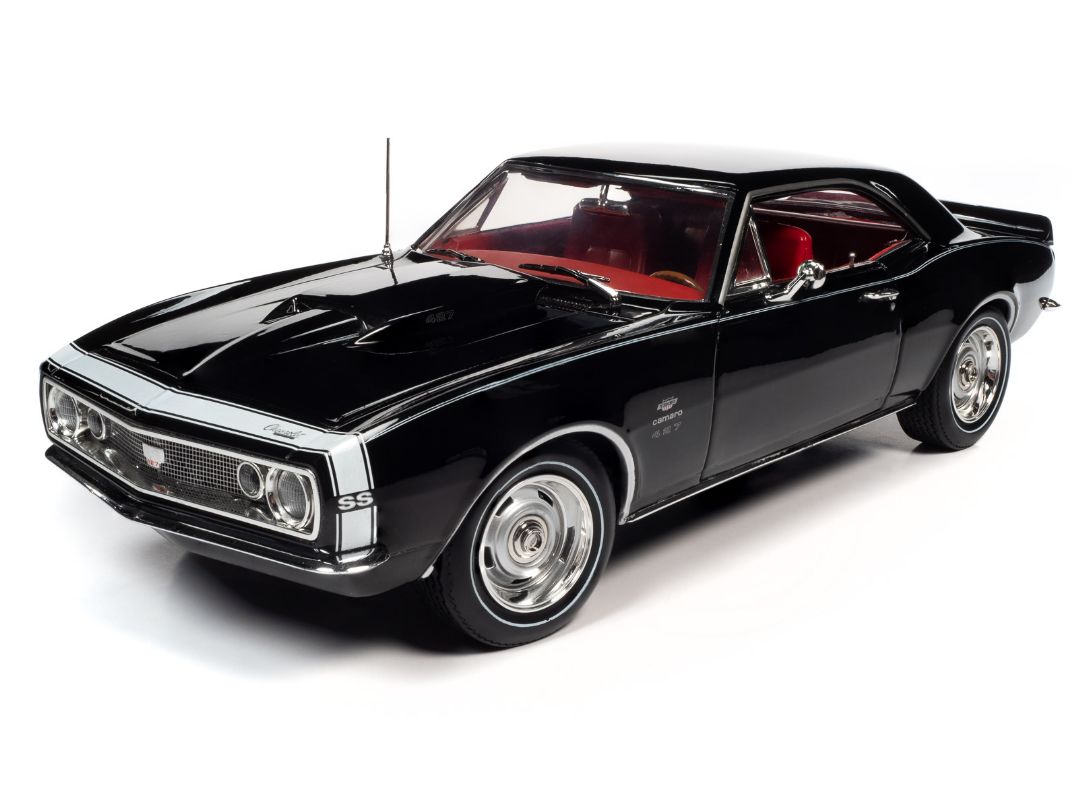 American Muscle 1/18 1967 Chevrolet Camaro Hardtop (Yenko) - Tuxedo Black