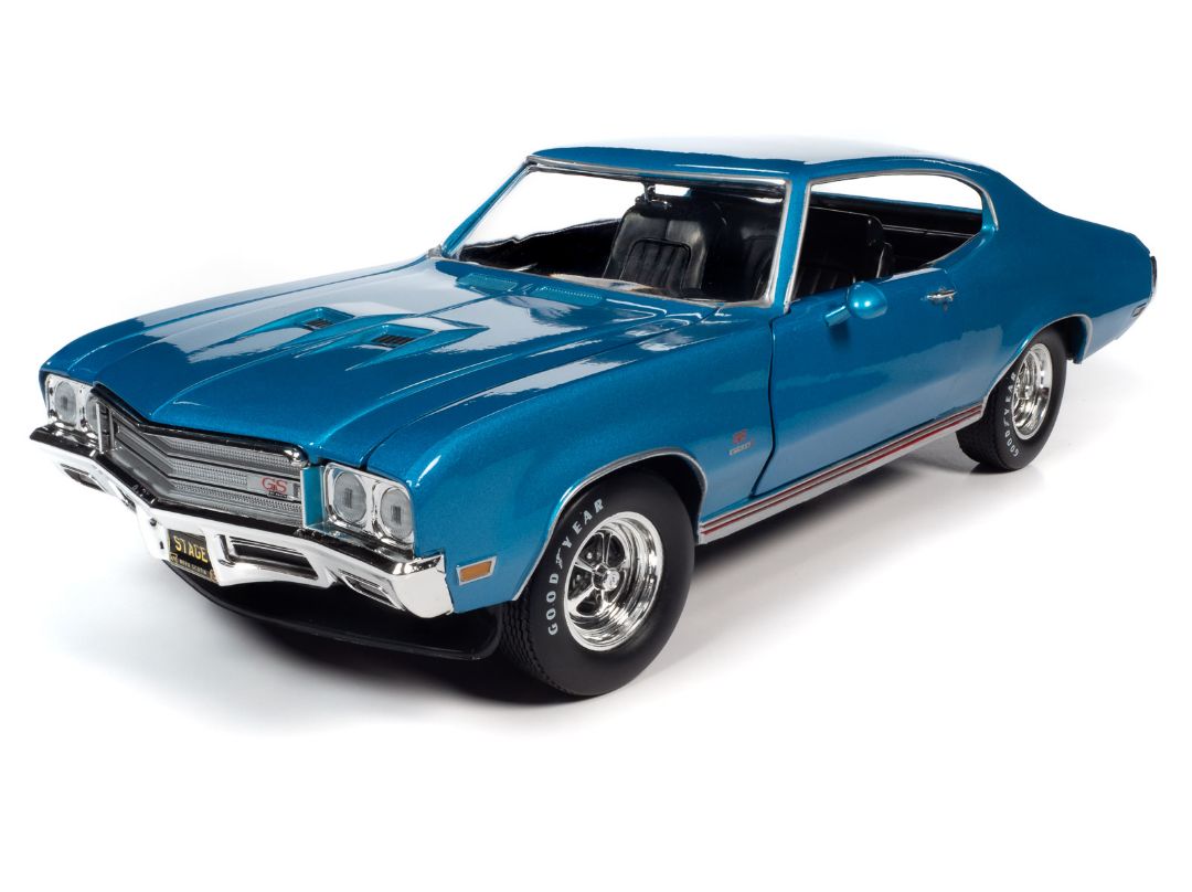 American Muscle 1/18 1971 Buick Grand Sport Stage 1 (Class of 1971) - Stratomist Blue