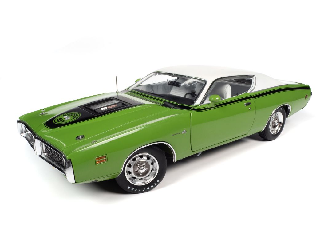 American Muscle 1/18 1971 Dodge Charger Super Bee (Class of 1971) - FJ6 Go Green