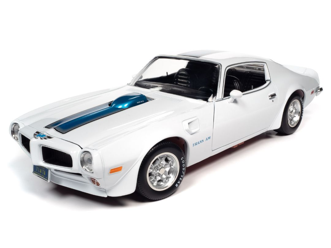 American Muscle 1/18 1971 Pontiac Firebird Trans Am (Class of 1971) - Cameo White