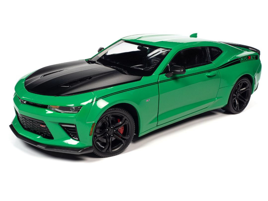 American Muscle 1/18 2017 Chevrolet Camaro SS 1LE (NICKEY) - Krypton Green