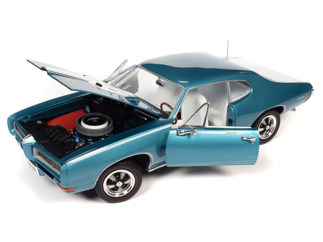 American Muscle 1/18 1968 Pontiac GTO - Meridian Turquoise