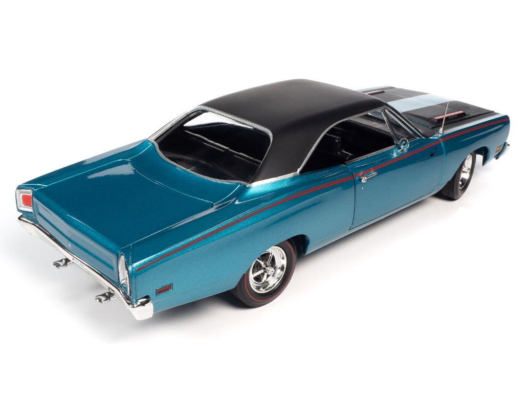 American Muscle 1/18 1969 Plymouth RR Hardtop - Q5 Turquoise