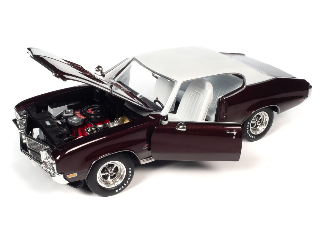 American Muscle 1/18 1970 Buick GS Stage 1 Hardtop Burgundy Mist