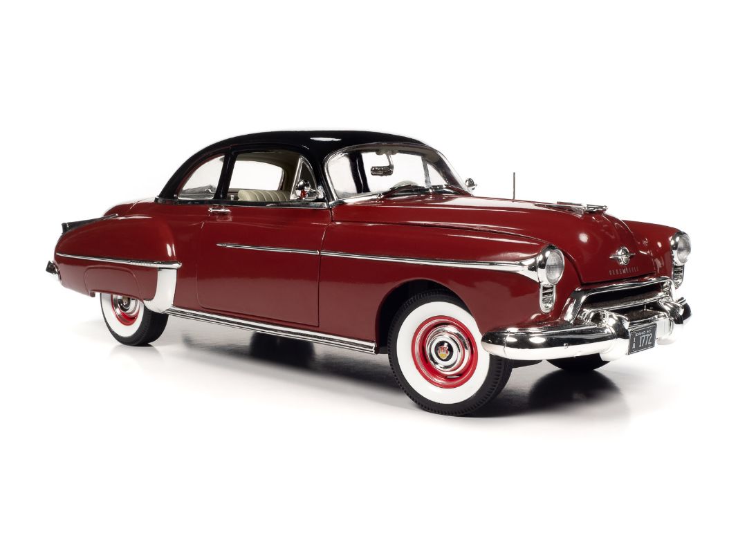 American Muscle 1/18 1950 Oldsmobile 88 Holiday Coupe - Red