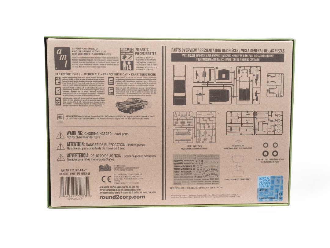 AMT 1965 Chevy Chevelle AWB "Time Machine"