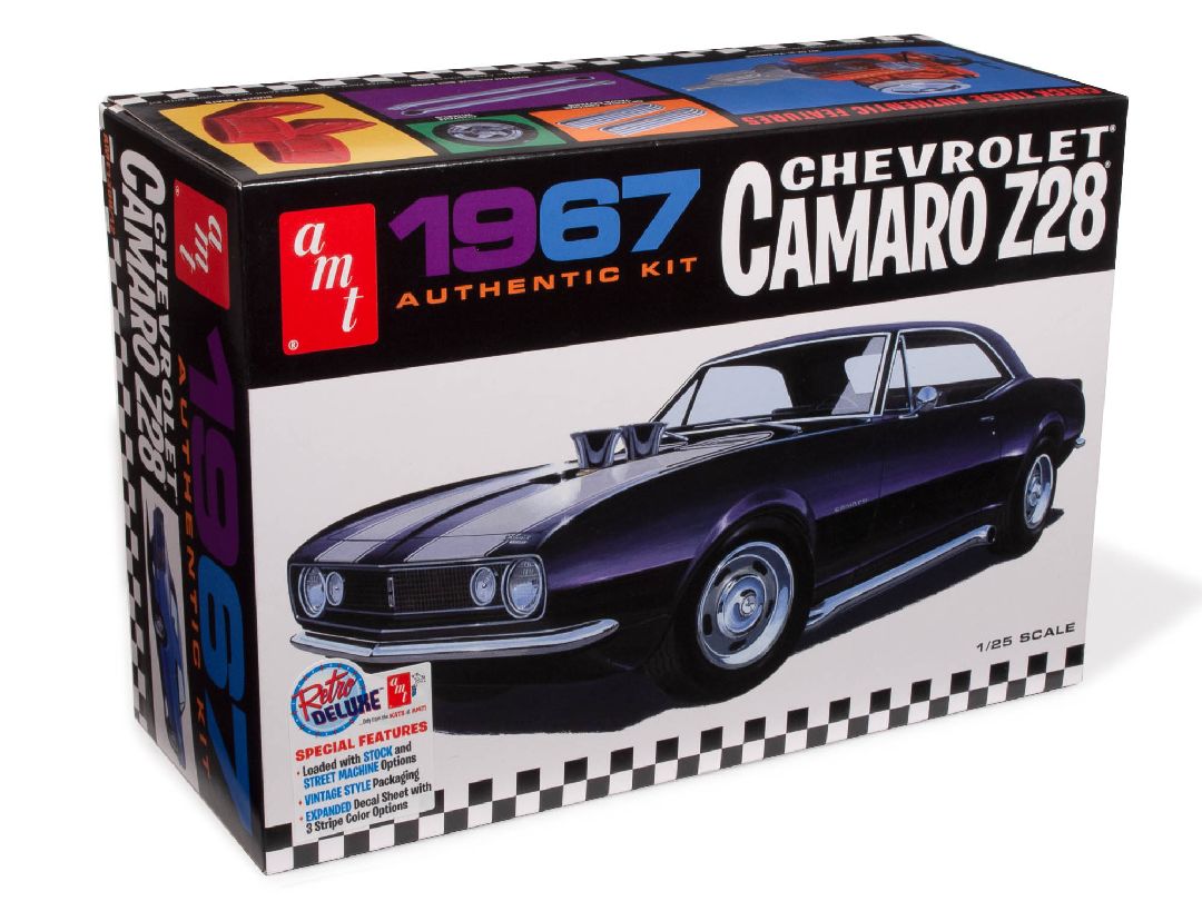 AMT 1/25 Scale 1967 Chevy Camaro Z28