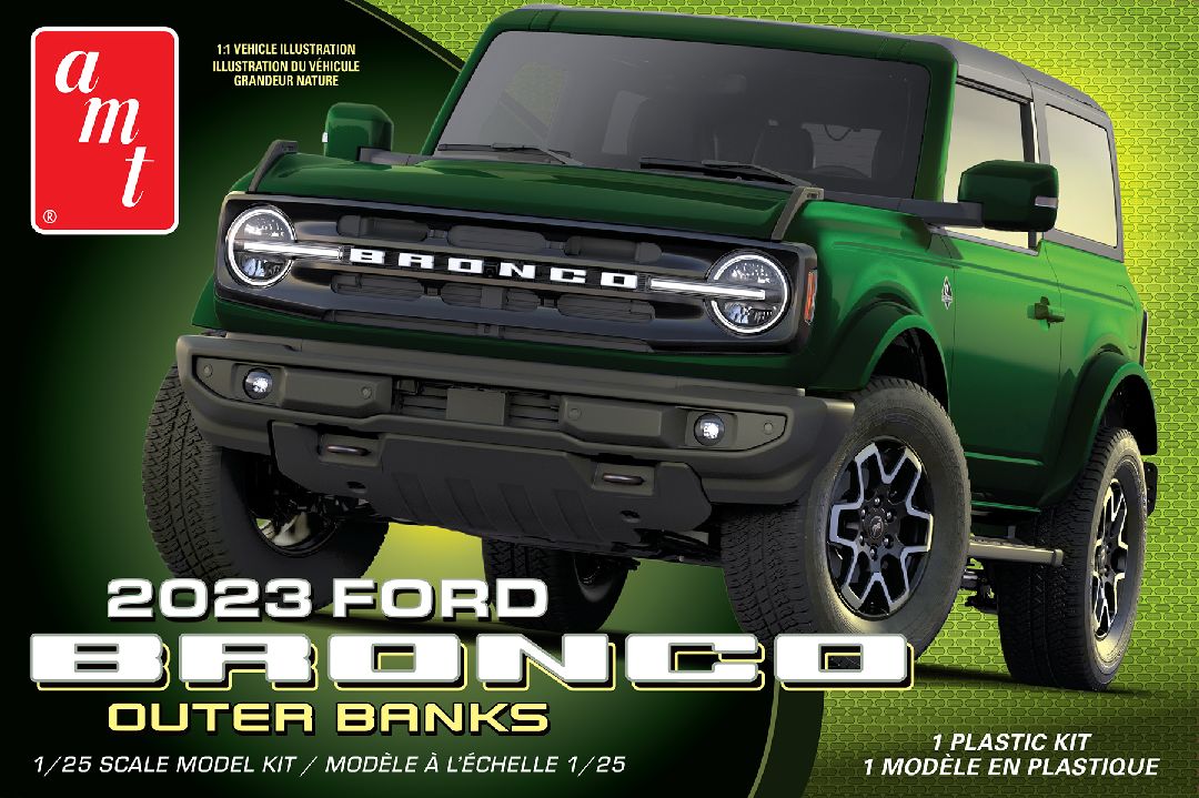 AMT 2023 1/25 Ford Bronco Outer Banks Model Kit (Level 2)