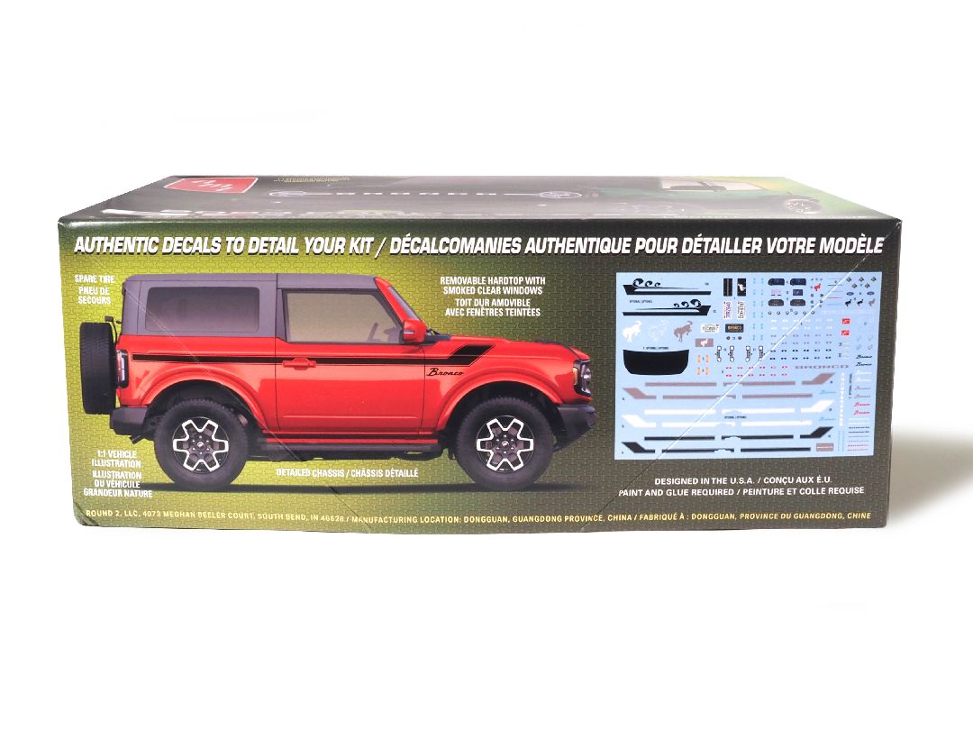 AMT 2023 1/25 Ford Bronco Outer Banks Model Kit (Level 2)