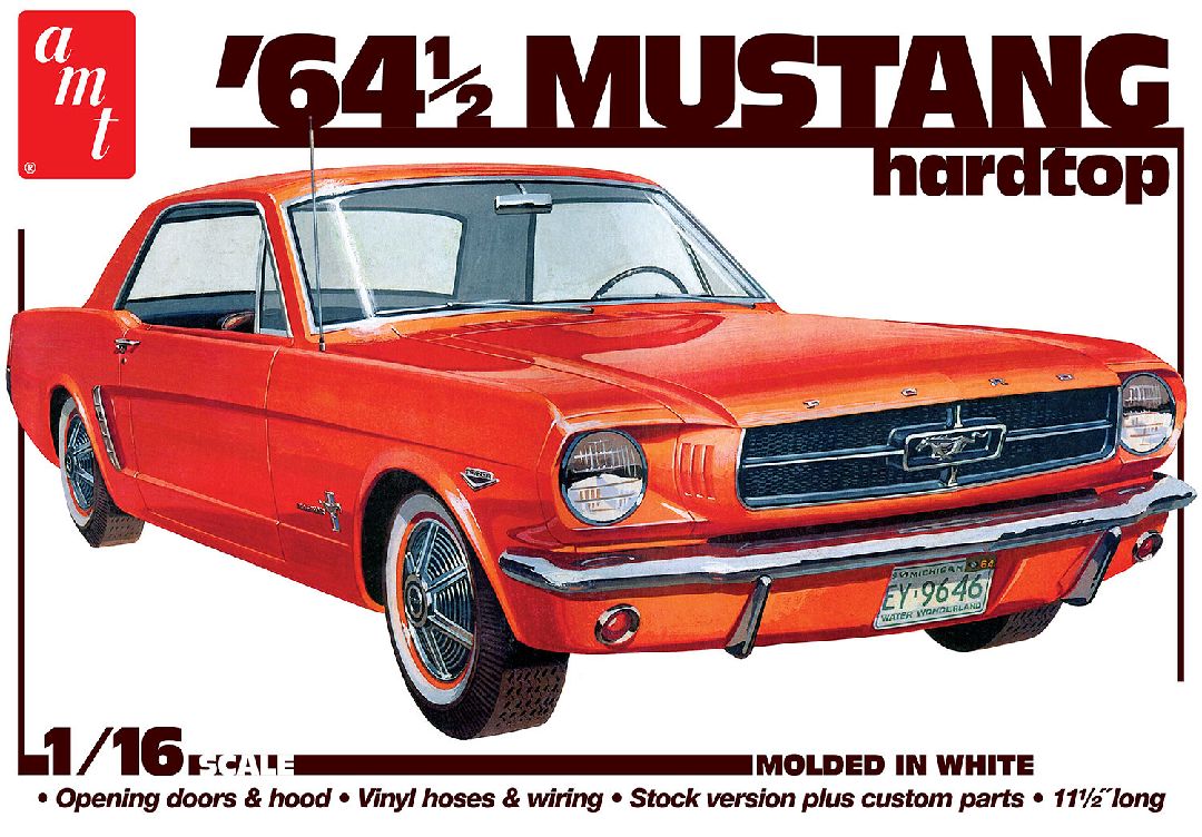 AMT 1/16 1964 5 Ford Mustang Coupe 60th Anniversary (Level 2)