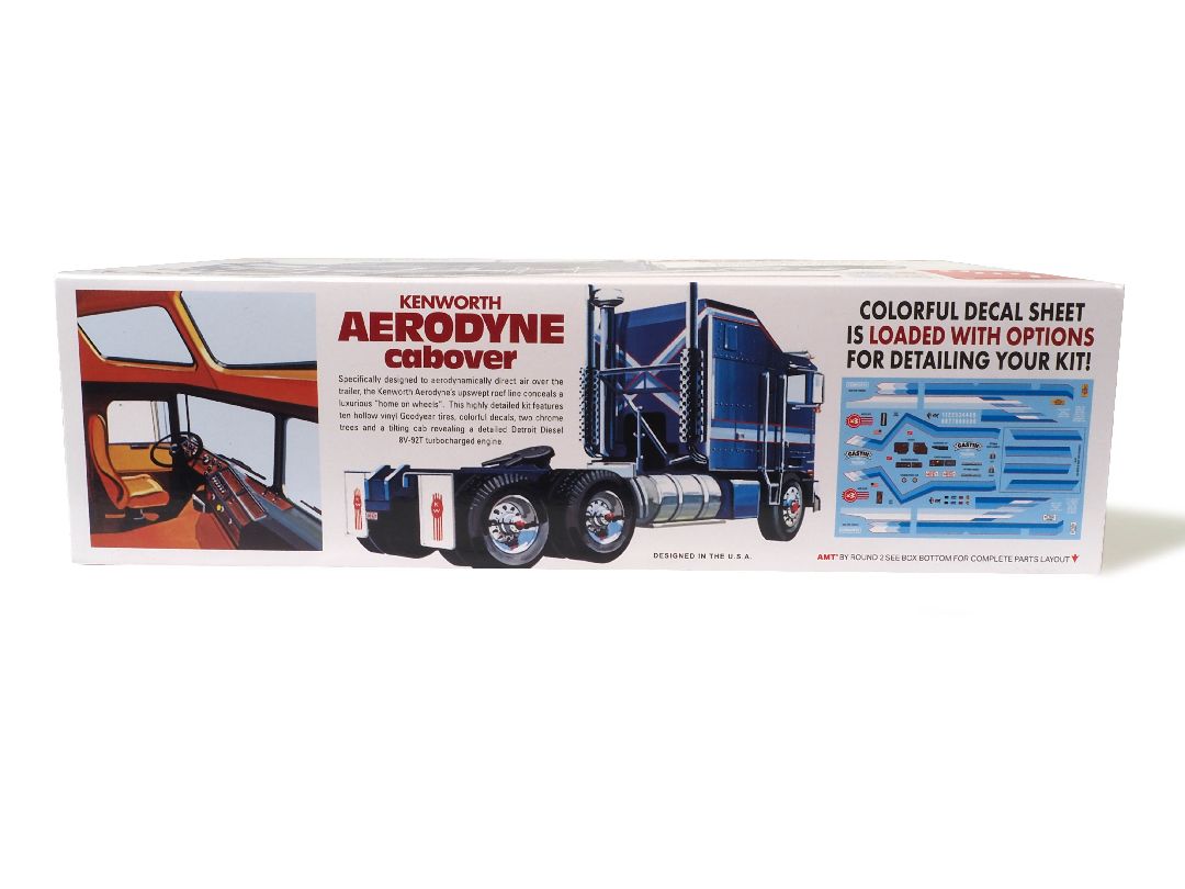 AMT 1/25 Kenworth Aerodyne Cabover (Level 2)