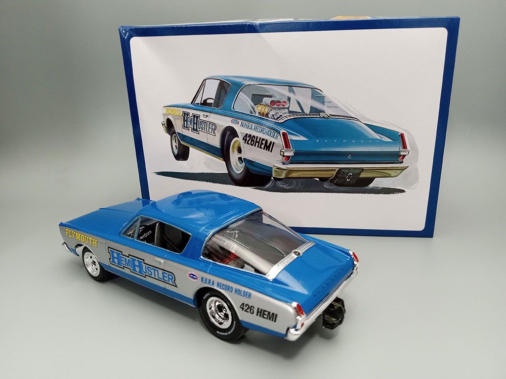 AMT 1/25 1966 Barracuda Funny Car "Hemi Hustler"(Level 2)