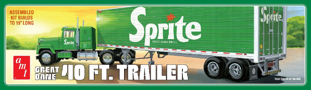 AMT Great Dane Dry Goods Trailer Sprite 1/25 (Level 2) - Click Image to Close