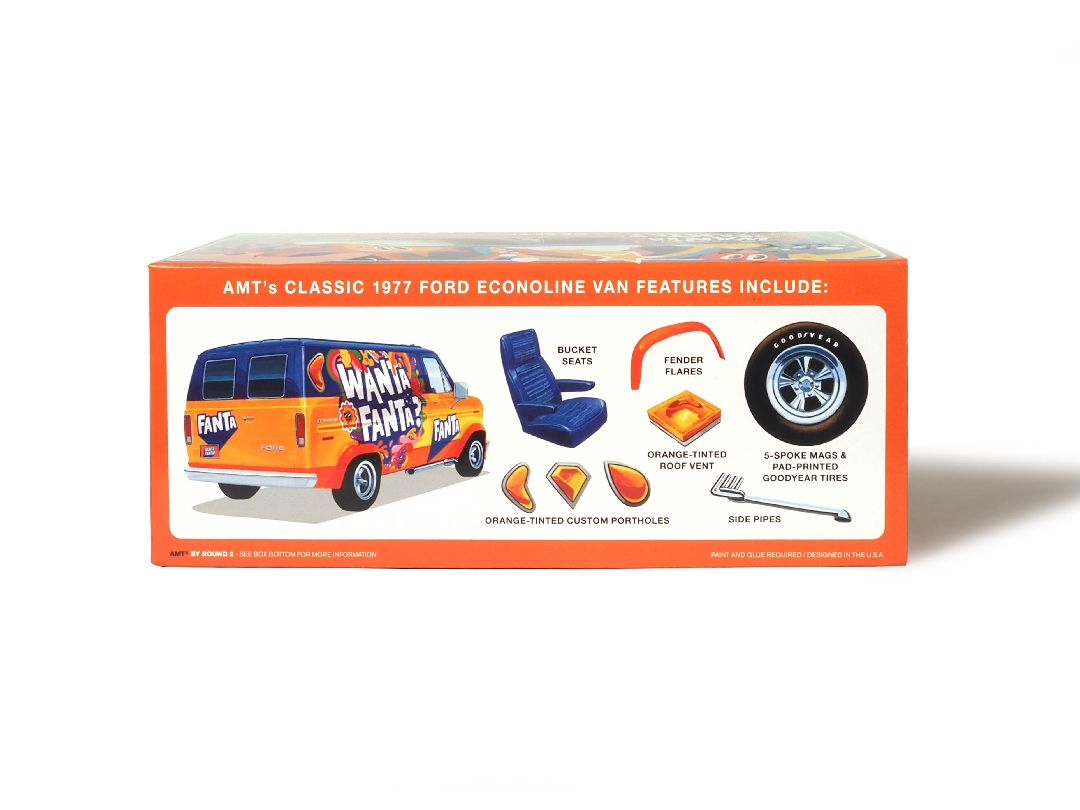 AMT 1/25 1977 Ford Custom Van Fanta (Level 2)