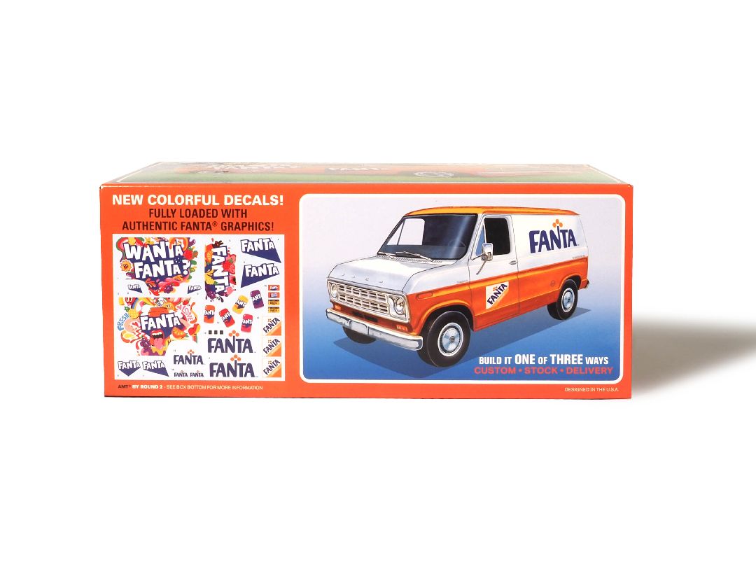 AMT 1/25 1977 Ford Custom Van Fanta (Level 2)