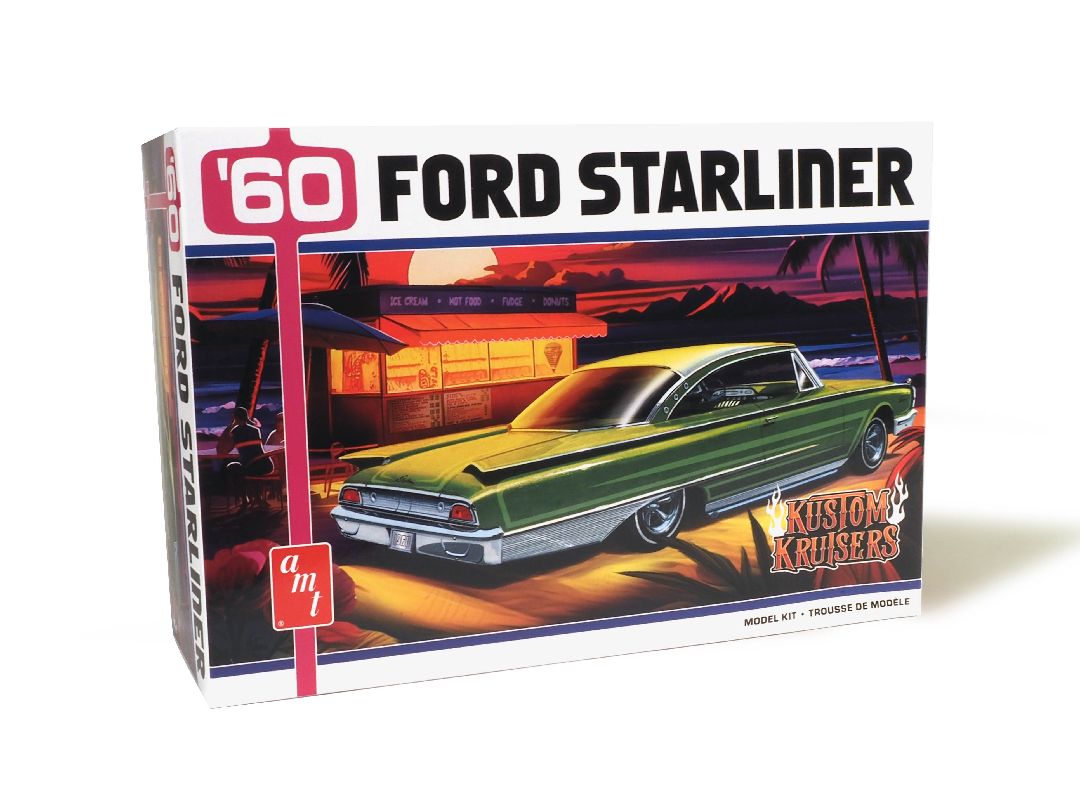 AMT 1960 Ford Starliner Custom 1/25 Model Kit (Level 2)