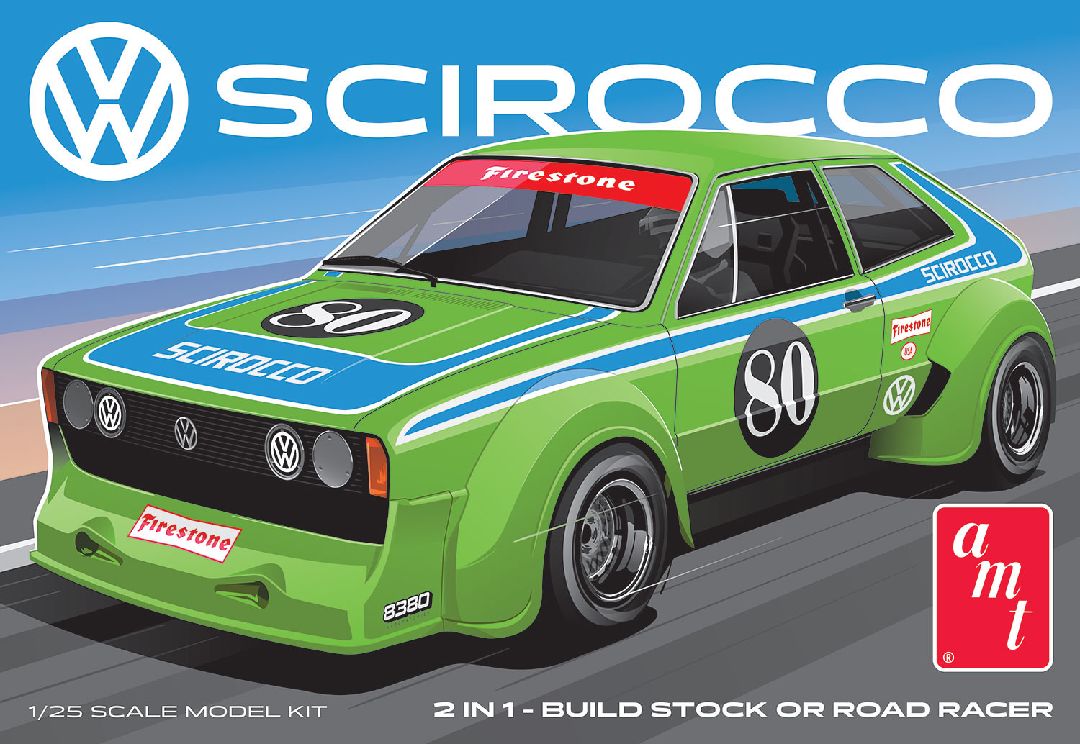 AMT Volkswagen Scirocco "T/A Champ" 1/25 Model Kit (Level 2)