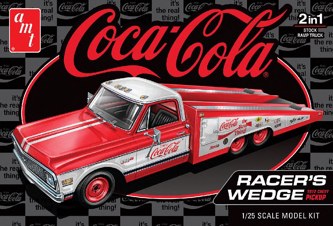 AMT 1972 Chevy Racer's Wedge Coke 1/25 Model Kit (Level 2)