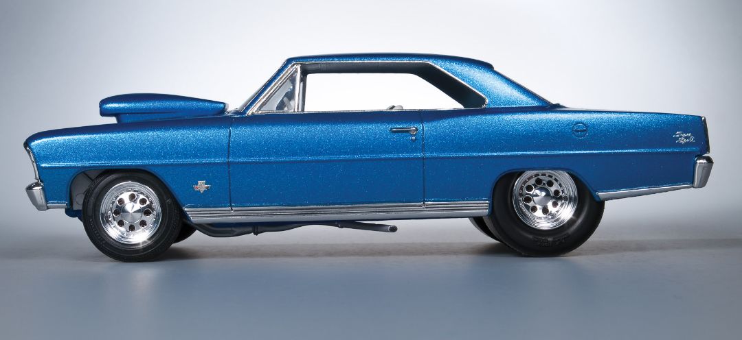 Amt 1966 Chevy Nova Pro Street 125 Model Kit Level 2 5990