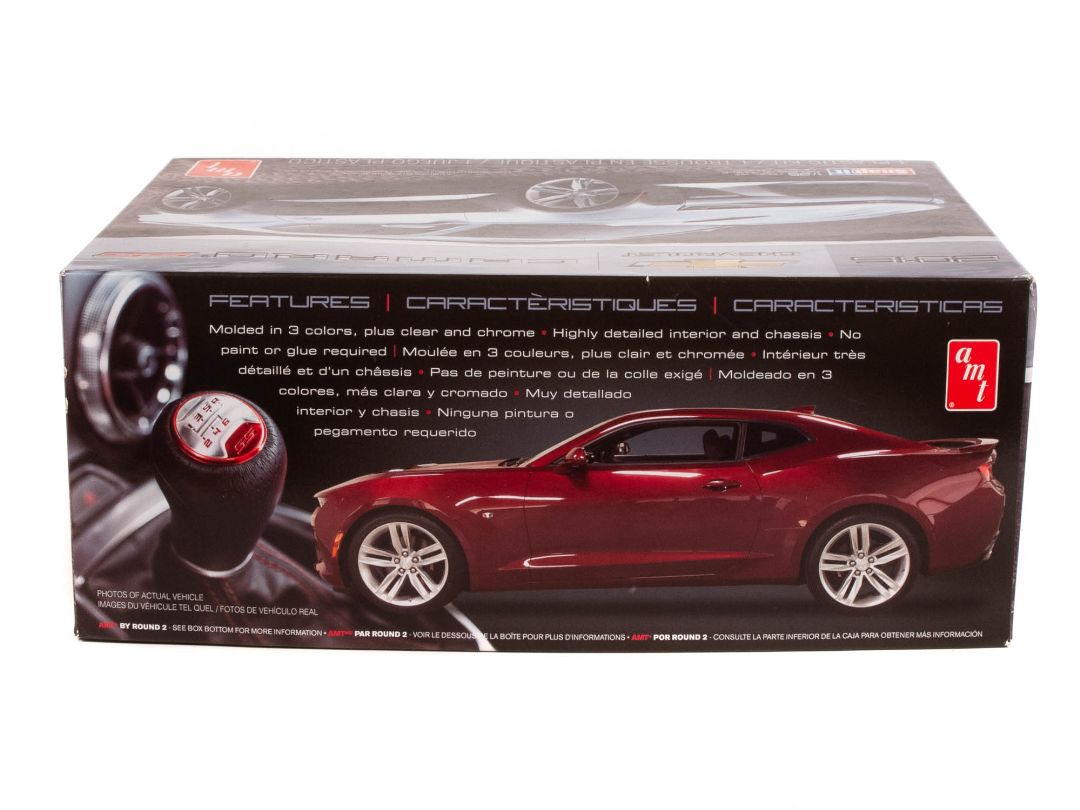 AMT 2016 Chevrolet Camaro SS Snap Kit 1/25 Model Kit (Level 1)