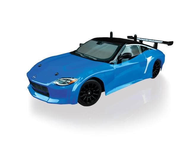 Team Associated SR27 2023 Nissan Z RTR, NiMH Combo, Blue - Click Image to Close