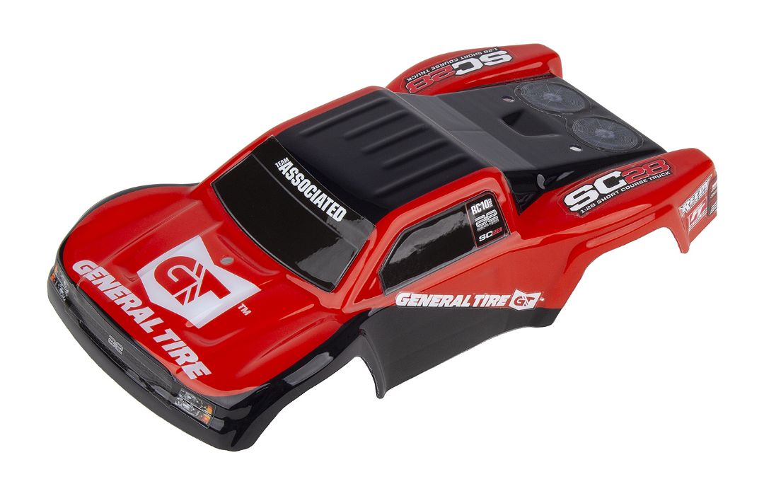 Team Associated SC28 General Tire RTR body, painted