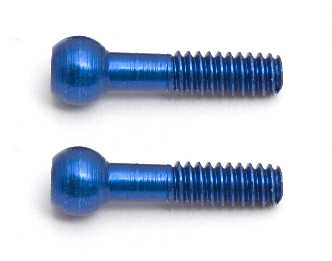 Team Associated Factory Team Roll Bar Ballstud (Blue) (2)