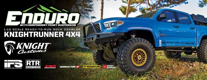 Element RC Enduro Trail Truck Knightrunner 4x4 RTR - Blue