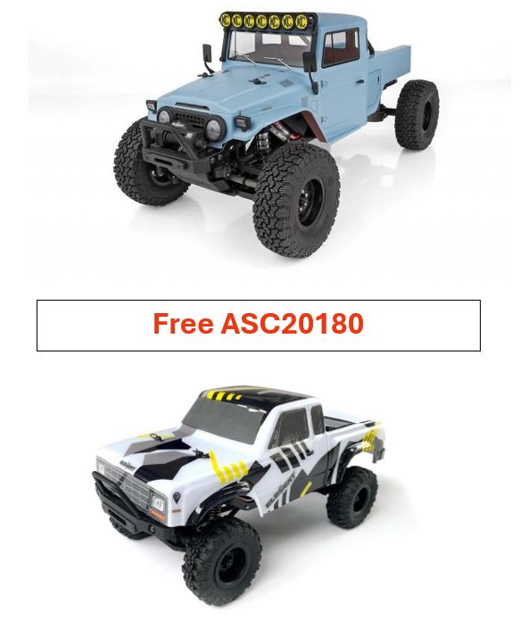 Element RC 1/10 Enduro Zuul 4x4 RTR - Blue. With Free ASC20180