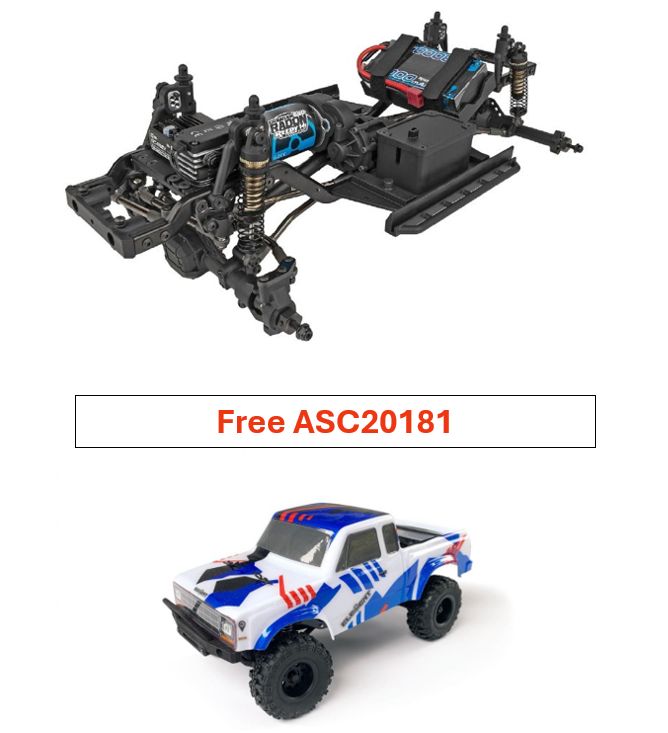 Element RC 1/10 Enduro Builders V3 4x4 Kit - With Free ASC20181