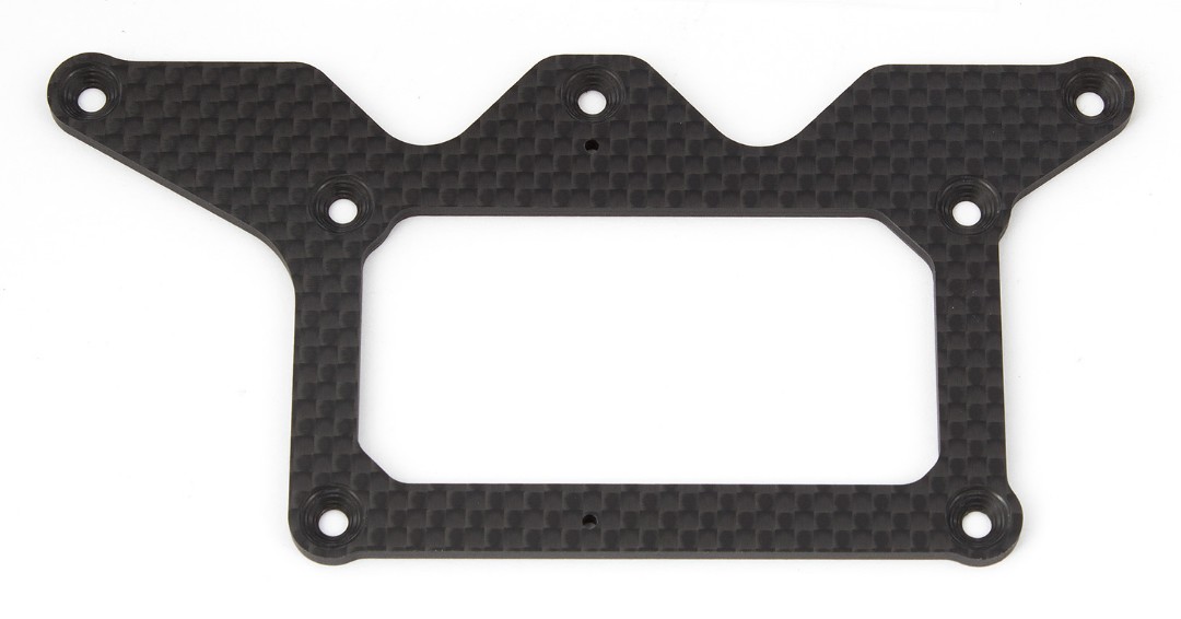 Team Associated RC12R6 FT Lower Pod Plate, graphite