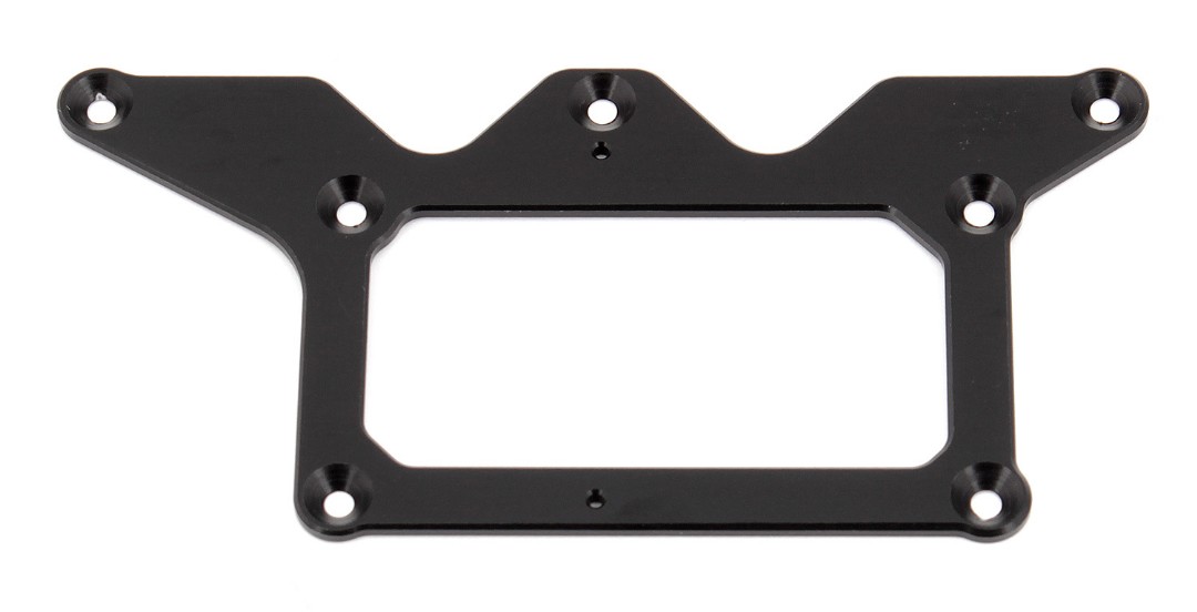 Team Associated RC12R6 Lower Pod Plate, aluminum