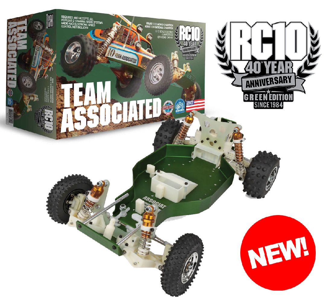 Team Associated RC10 Green Masters 60th Anniversary Edition Kit