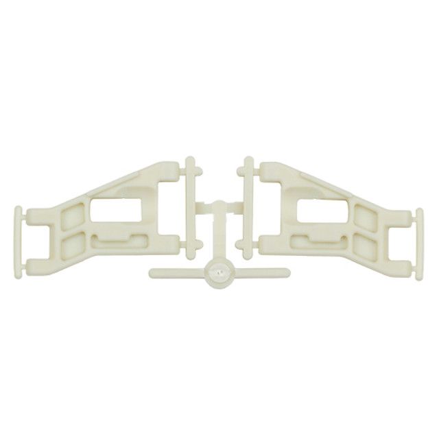 Team Associated RC10 Front Wide Suspension Arms, White