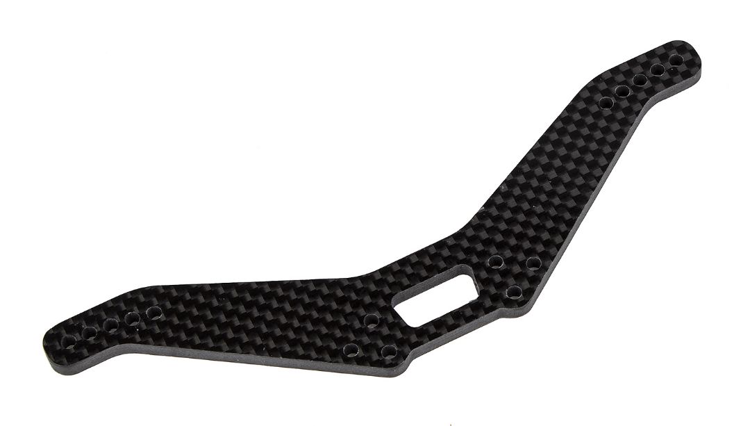 Team Associated DR10M Shock Tower, rear, carbon fiber