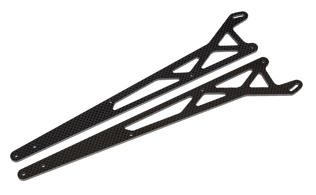 Team Associated DR10M FT Wheelie Bar Arms, carbon fiber