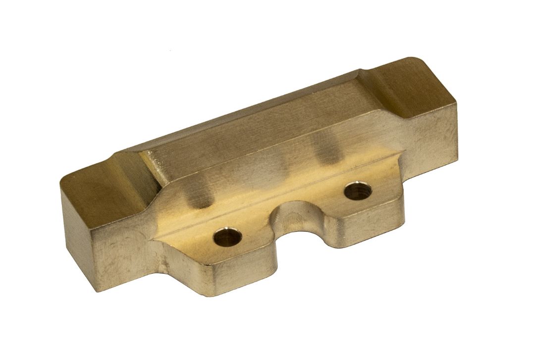 Team Associated DR10M FT Brass Rear Weight, 50g